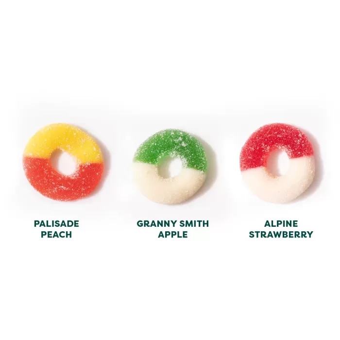R&R Full Spectrum Multi Flavor Gummy Rings (30mg) - Image 4