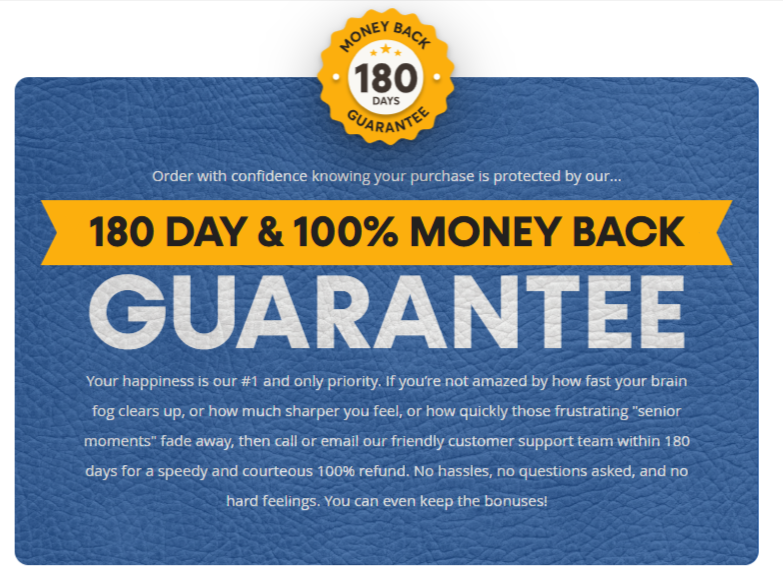 Brain-Savior guarantee