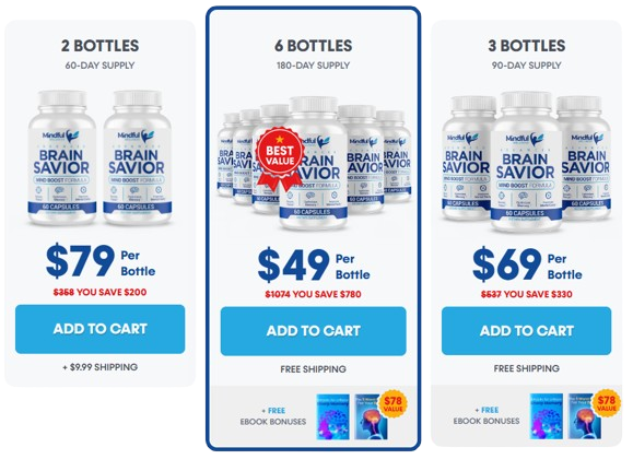 Brain Savior pricing