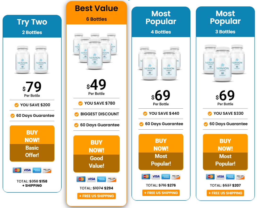 Nervion Pricing