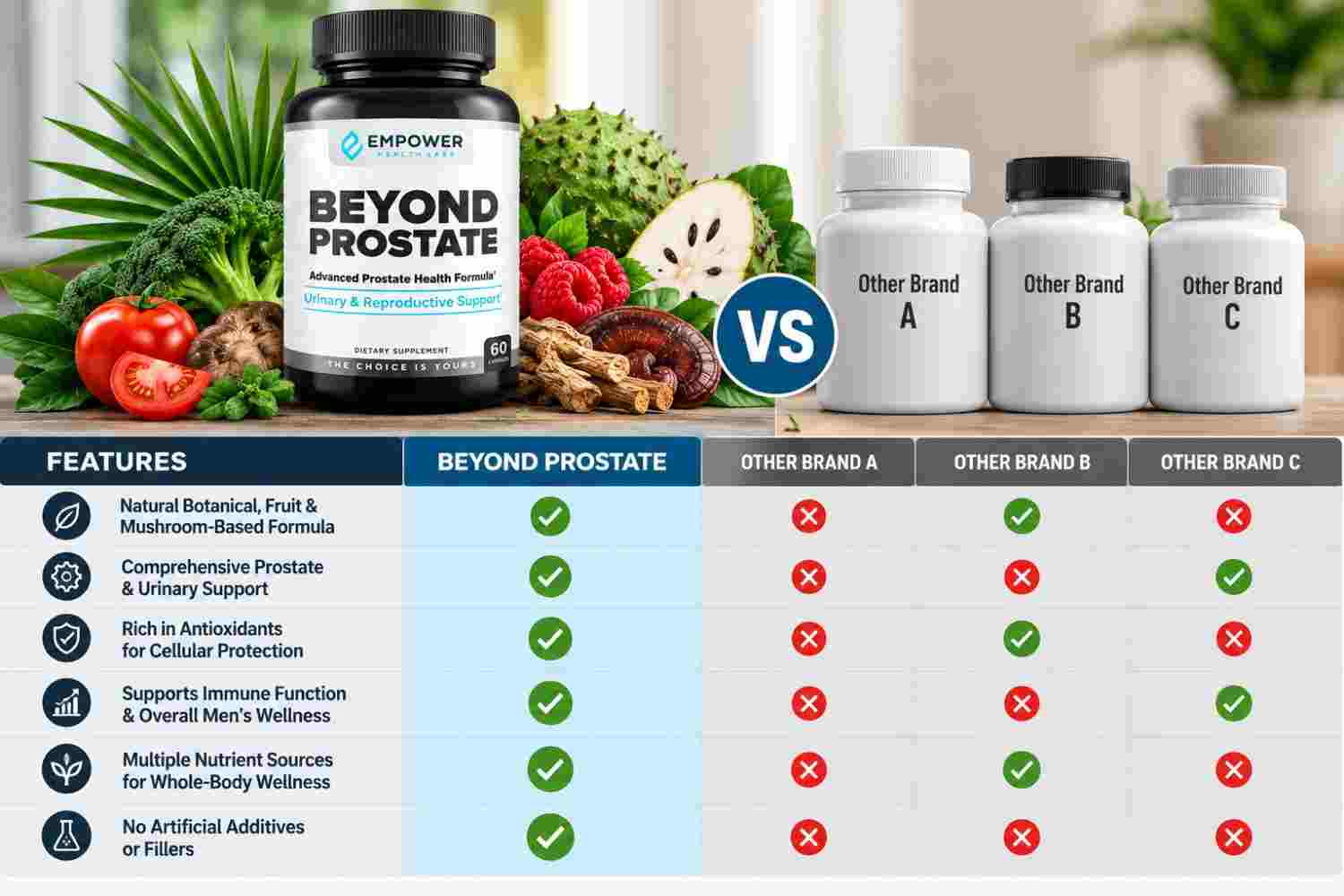 Beyond-Prostate vs Others