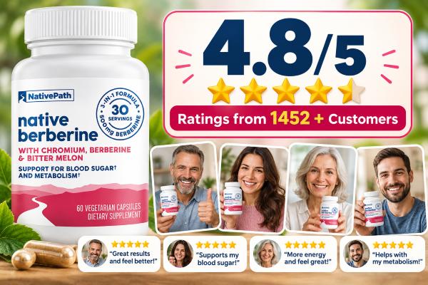 Native Berberine Customer ratings